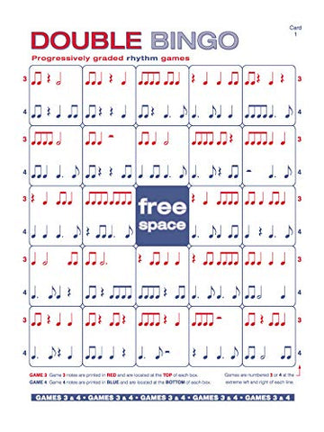Image of Alfred's Essentials of Music Theory: Rhythm Double Bingo