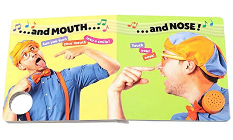 Image of Blippi: Head, Shoulders, Knees, and Toes (1-Button Sound Book)