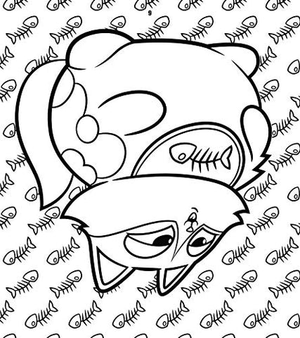 Image of Hasbro Lost Kitties: Pencil Toppers