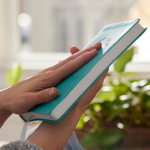 Image of KJV Holy Bible: Value Ultra Thinline, Teal Leathersoft, Red Letter, Comfort Print: King James Version