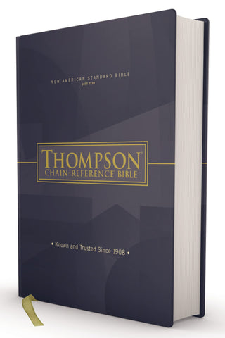 Image of NASB Thompson Chain-Reference Bible Hardcover Red Letter 1977 Text