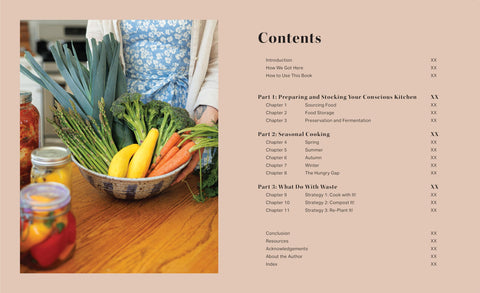 Image of THE CONSCIOUS KITCHEN: A BEGINNER'S GUIDE TO CREATING A SUSTAINABLE, NO-WASTE KITCHEN FOR A HEALTHIER HOME AND PLANET