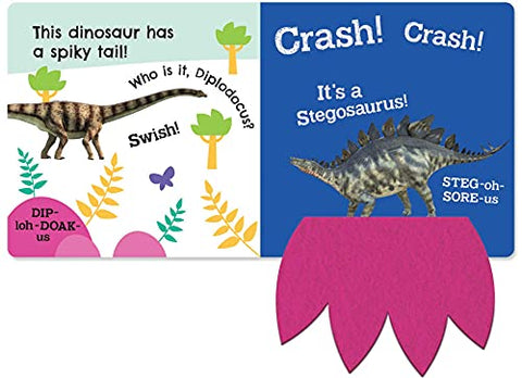 Image of First Felt Flaps: Dinosaurs!