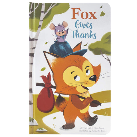 Image of Fox Gives Thanks - a Thanksgiving Board Book - PI Kids