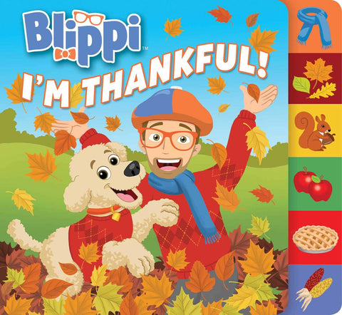 Image of Blippi: I'm Thankful (Board Books with Tabs)