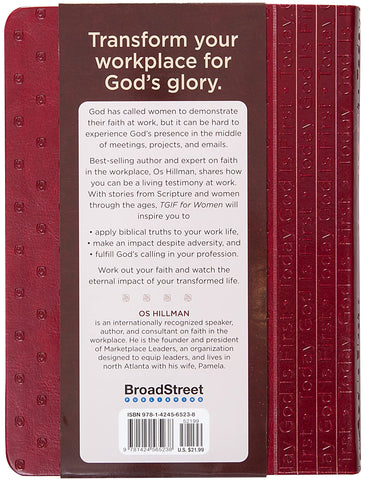 Image of TGIF for Women: 365 Daily Devotions for the Workplace