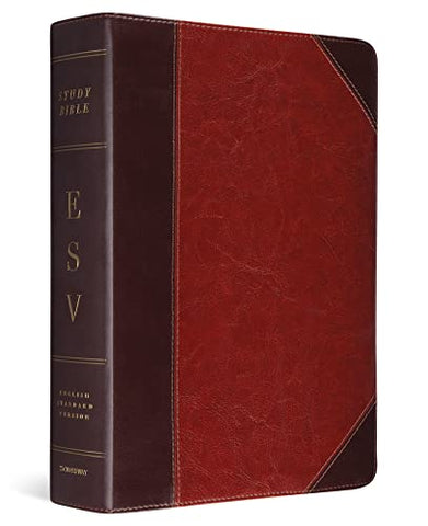 Image of ESV STUDY BIBLE (TRUTONE BROWN/CORDOVAN PORTFOLIO DESIGN)