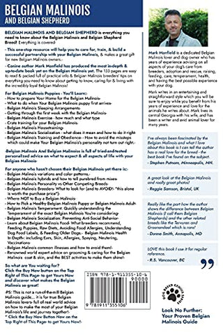 Image of Belgian Malinois And Belgian Shepherd: Belgian Malinois And Belgian Shepherd Bible Includes Belgian Malinois Training, Belgian Sheepdog, Puppies, Belgian Tervuren, Groenendael, & More!