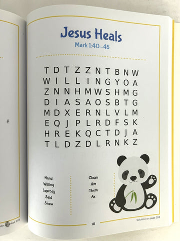 Image of The Bible Sight Words Search Book
