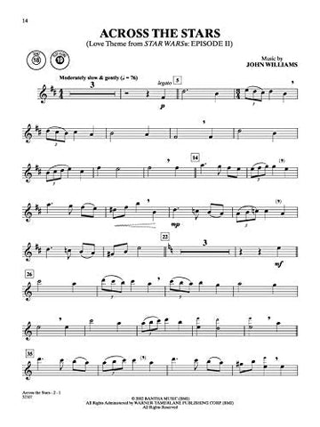 Image of Star Wars Instrumental Solos (Movies I-VI): Alto Sax, Book & Online Audio/Software (Pop Instrumental Solos Series)