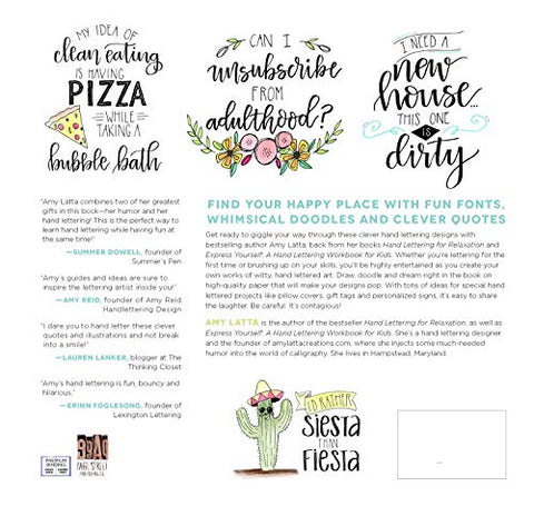 Image of Hand Lettering for Laughter: Gorgeous Art with a Hilarious Twist