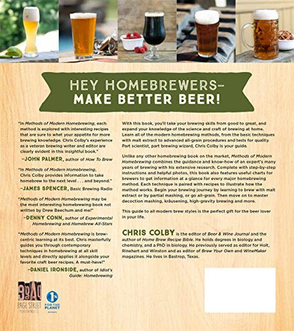Image of Methods of Modern Homebrewing: The Comprehensive Guide to Contemporary Craft Beer Brewing