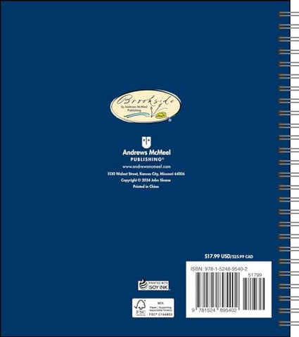Image of JOHN SLOANE'S COUNTRY SEASONS 12-MONTH 2025 MONTHLY/WEEKLY PLANNER CALENDAR
