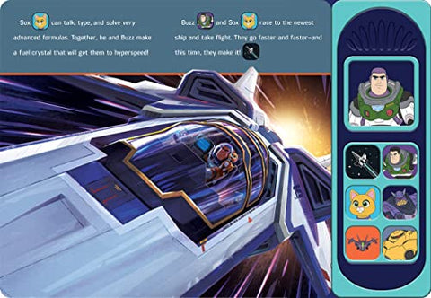 Image of Disney Pixar Lightyear - To Infinity… and Beyond! Interactive Sound Book - PI Kids