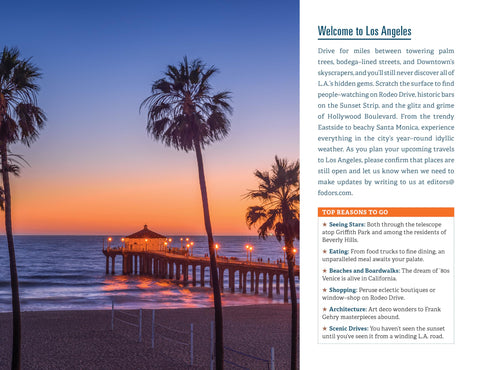 Image of FODOR'S LOS ANGELES: WITH DISNEYLAND & ORANGE COUNTY (FULL-COLOR TRAVEL GUIDE)