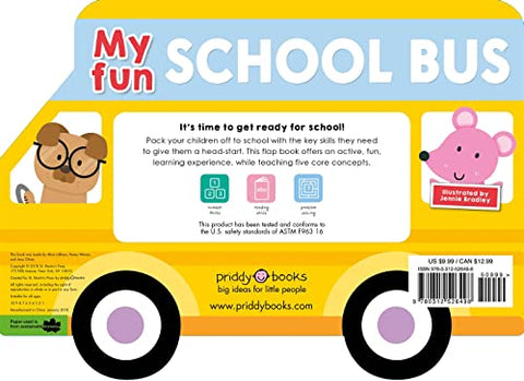 Image of My Fun School Bus Lift-the-flap (My Fun Flap Books)