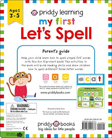 Image of Priddy Learning: My First Let's Spell (Priddy Learning, 1)