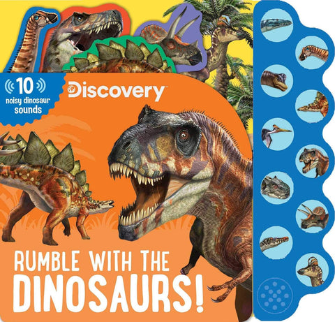 Image of Discovery: Rumble with the Dinosaurs! (10-Button Sound Books)