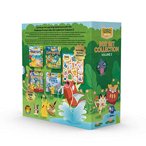 Image of Pokémon Primers: Box Set Collection Volume 2: Opposites, Habitats, Emotions, and Types (10)