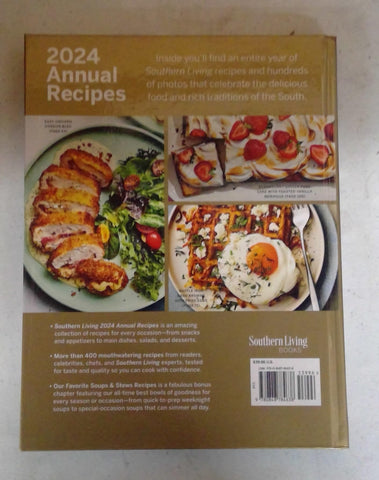 Image of Southern Living 2024 Annual Recipes Cookbook, 400+ Recipes, Features Soups and Stews Bonus Chapter