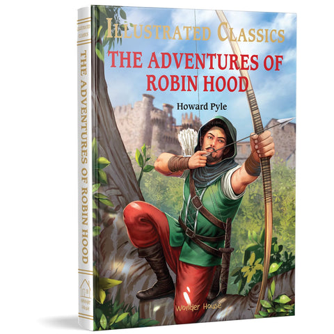 Image of ILLUSTRATED CLASSICS - THE ADVENTURES OF ROBIN HOOD: ABRIDGED NOVELS WITH REVIEW QUESTIONS