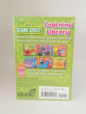 Image of Sesame Street Learning Library- Set of 6 Books