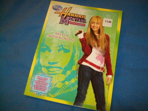 Image of Disney Hannah Montana Activity Book Set: Miley's World and Best of Both World's