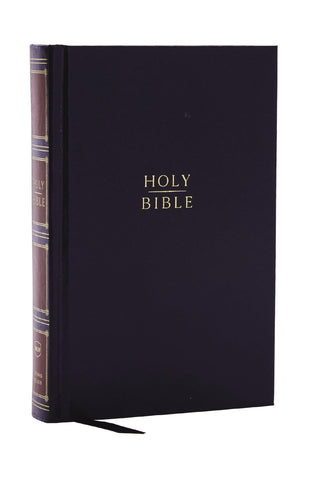 Image of NKJV Compact Center-Column Reference Bible Hardcover Red Letter Comfort Print