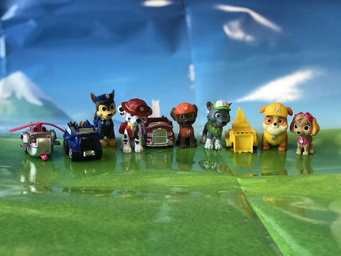 Image of Paw Patrol My Busy Books - Storybook, 10 figurines, playmat