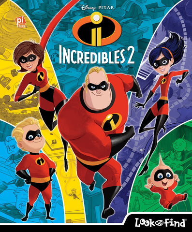 Image of Disney Pixar - Incredibles 2 Look and Find - PI Kids
