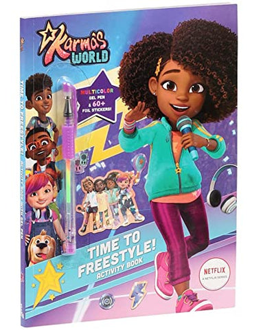 Image of Karma's World: Time to Freestyle! Activity Book