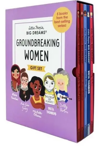 Image of Groundbreaking Women (Little People, Big Dreams) 5 book Box Set