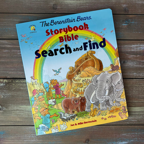 Image of The Berenstain Bears Storybook Bible Search and Find (Berenstain Bears/Living Lights: A Faith Story)
