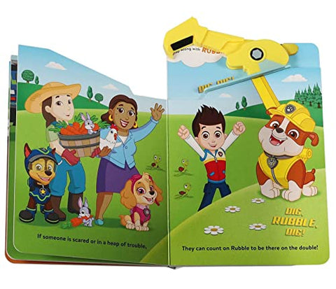 Image of PAW Patrol: Dig, Rubble, Dig!: An Action Tool Book (A Snappy Book)