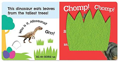 Image of First Felt Flaps: Dinosaurs!