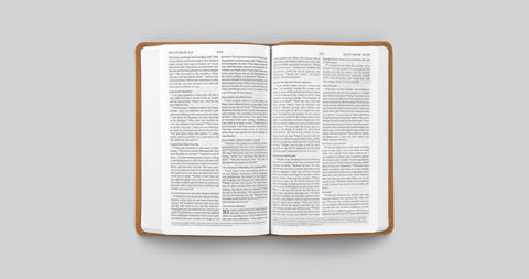 Image of ESV PREMIUM GIFT BIBLE (TRUTONE, NUBUCK CARAMEL, WILDFLOWER DESIGN)