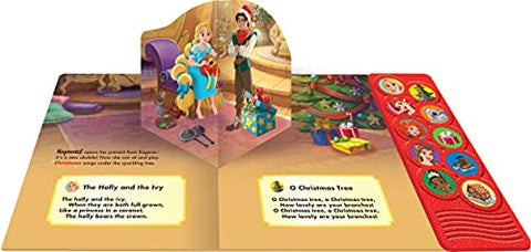 Image of Disney Princess Belle, Ariel, Tiana, and More! - Holiday Magic Pop-Up Song Book - Interactive Sound Book with Pop-Up Flaps - PI Kids