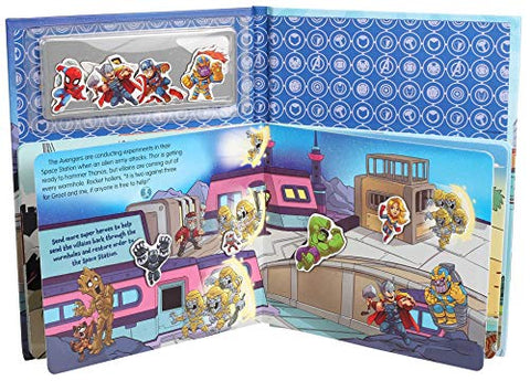 Image of Marvel Super Hero Adventures: Captain Marvel and the Epic Clash (Magnetic Hardcover)