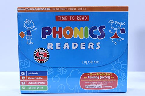 Image of Phonics Readers from the How To Read Activity developed by Capstone