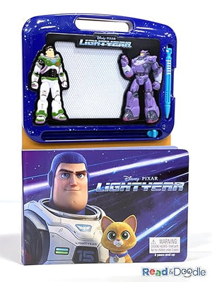 Disney Pixar Lightyear: EASY and FUN Intergalactic Drawing Adventure Board, Includes an easy-to-use magnetic pen!