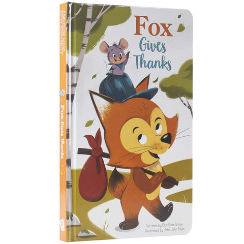 Image of Fox Gives Thanks - a Thanksgiving Board Book - PI Kids