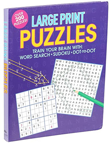 Image of Large Print Puzzles (Large Print Puzzle Books)