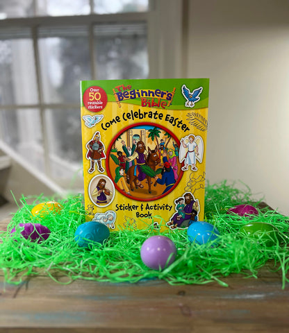 Image of The Beginner's Bible Come Celebrate Easter Sticker and Activity Book