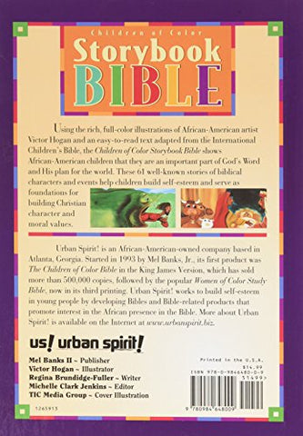 Image of Children of Color Storybook Bible (new cover w girl& camel)