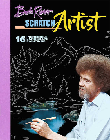 Image of Bob Ross Scratch Artist