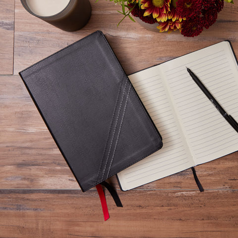 Image of KJV Word Study Reference Bible Leathersoft Black Red Letter Comfort Print: 2000 Keywords that Unlock the Meaning of the Bible