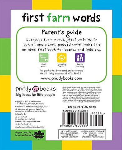 Image of First 100 Padded: First Farm Words