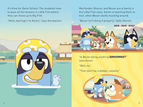 Image of Swim School: A Bluey Storybook