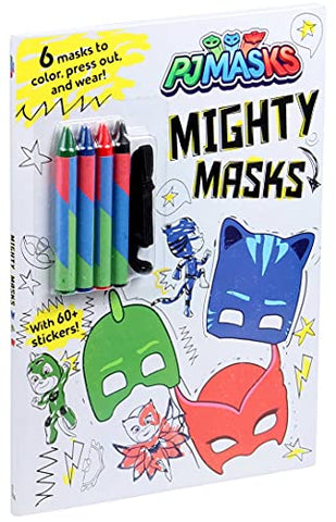Image of PJ Masks: Mighty Masks (Coloring & Activity with Crayons)
