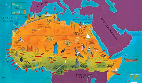 Image of BAREFOOT BOOKS WORLD ATLAS